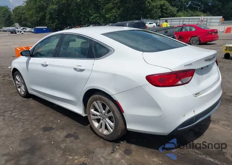 2015 Chrysler 200 Limited z USA, uszkodzony, nr VIN 1C3CCCAB6FN722823